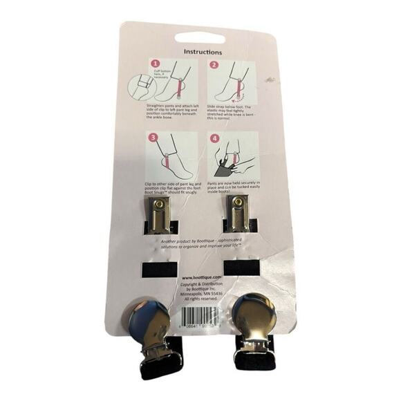 Boutique Boot Snugs Set of NWT 3 inch length boot snugs - Picture 2 of 2